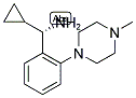 (1S)CYCLOPROPYL[2-(4-METHYLPIPERAZINYL)PHENYL]METHYLAMINE Struktur