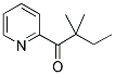 1,1-DIMETHYLPROPYL 2-PYRIDYL KETONE Struktur