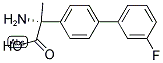 (2R)-2-AMINO-2-[4-(3-FLUOROPHENYL)PHENYL]PROPANOIC ACID Struktur
