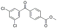 METHYL 4-(3,5-DICHLOROBENZOYL)BENZOATE Struktur