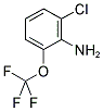 2-AMINO-3-(TRIFLUOROMETHOXY)-CHLOROBENZENE Struktur