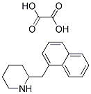 2-(1-NAPHTHYLMETHYL)PIPERIDINE OXALATE Struktur