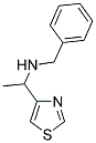 BENZYL-(1-THIAZOL-4-YL-ETHYL)-AMINE Struktur