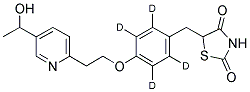 PIOGLITAZONE-D4, HYDROXY Struktur