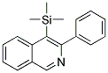 3-PHENYL-4-TRIMETHYLSILANYLISOQUINOLINE Struktur