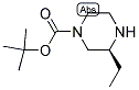 (S)-3-ETHYL-PIPERAZINE-1-CARBOXYLIC ACID TERT-BUTYL ESTER Struktur