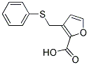 3-[(PHENYLTHIO)METHYL]-2-FUROIC ACID Struktur