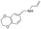 N-(2,3-DIHYDRO-1,4-BENZODIOXIN-6-YLMETHYL)PROP-2-EN-1-AMINE Struktur