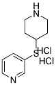 3-(PIPERIDIN-4-YLSULFANYL)-PYRIDINE DIHYDROCHLORIDE Struktur