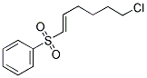 (6-CHLORO-HEX-1-ENE-1-SULFONYL)-BENZENE Struktur