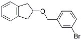 3-BROMOBENZYL-(2-INDANYL)ETHER Struktur