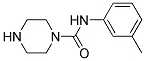 N-(3-METHYLPHENYL)PIPERAZINE-1-CARBOXAMIDE Struktur