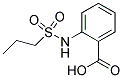 2-[(PROPYLSULFONYL)AMINO]BENZOIC ACID Struktur