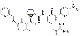 Z-VAL-PRO-ARG-PARANITROANILIDE Struktur