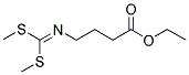 4-AMINO-N-[BIS(METHYLTHIO)METHYLEN]-BUTYRIC ACID ETHYL ESTER Struktur