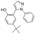 4-TERT-BUTYL-2-(1-PHENYL-1H-PYRAZOL-5-YL)PHENOL Struktur