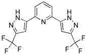 2,6-BIS[3-(TRIFLUOROMETHYL)PYRAZOL-5-YL]PYRIDINE Struktur