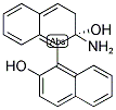 (S)-2-AMINO-2,3-DIHYDRO-[1,1]-BINAPHTHALENYL-2,2'-DIOL Struktur