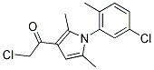 2-CHLORO-1-[1-(5-CHLORO-2-METHYLPHENYL)-2,5-DIMETHYL-1H-PYRROL-3-YL]ETHANONE Struktur