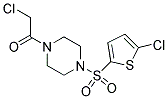 1-(CHLOROACETYL)-4-[(5-CHLOROTHIEN-2-YL)SULFONYL]PIPERAZINE Struktur