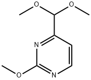 4-DIMETHOXYMETHYL-2-METHOXY-PYRIMIDINE Structure