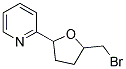 2-(5-BROMOMETHYL-TETRAHYDROFURAN-2-YL)PYRIDINE Struktur