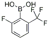 2-FLUORO-6-(TRIFLUOROMETHYL)PHENYL BORONIC ACID Struktur