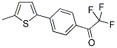 4'-(5-METHYL-2-THIENYL)-2,2,2-TRIFLUOROACETOPHENONE Struktur