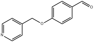 4-(PYRIDIN-4-YLMETHOXY)BENZALDEHYDE Struktur