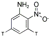 ORTHO-NITROANILINE, [3,5-3H]- Struktur