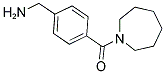 1-[4-(AZEPAN-1-YLCARBONYL)PHENYL]METHANAMINE Struktur