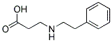 3-[(2-PHENYLETHYL)AMINO]PROPANOIC ACID Struktur