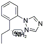 (1R)-1-(2-(1,2,4-TRIAZOLYL)PHENYL)PROPYLAMINE Struktur