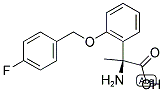 (2S)-2-AMINO-2-(2-[(4-FLUOROPHENYL)METHOXY]PHENYL)PROPANOIC ACID Struktur