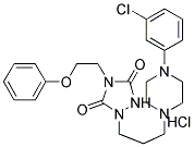 TRIAZOLEDIONE HCL Struktur