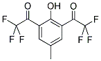 2,6-BIS(TRIFLUOROACETYL)-P-CRESOL Struktur