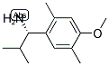 (1S)-1-(4-METHOXY-2,5-DIMETHYLPHENYL)-2-METHYLPROPYLAMINE Struktur