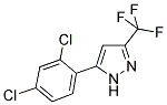 5-(2,4-DICHLOROPHENYL)-3-(TRIFLUOROMETHYL)PYRAZOLE Struktur