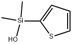 DIMETHYL(2-THIENYL)SILANOL Struktur