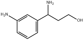 3-AMINO-3-(3-AMINO-PHENYL)-PROPAN-1-OL Struktur