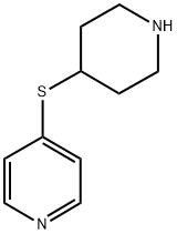 4-(PIPERIDIN-4-YLSULFANYL)-PYRIDINE Struktur