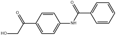 N-(4-GLYCOLOYLPHENYL)BENZAMIDE Struktur