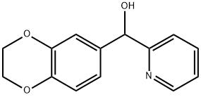 3,4-(ETHYLENEDIOXY)PHENYL-(2-PYRIDYL)METHANOL Struktur