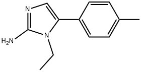 1-ETHYL-5-P-TOLYL-1H-IMIDAZOL-2-YLAMINE Struktur