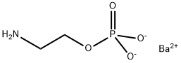 2-AMINOETHYLPHOSPHATE BARIUM SALT Struktur