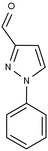 3-FORMYL-1-PHENYL-1H-PYRAZOLE Struktur