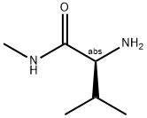 (S)-2-AMINO-3,N-DIMETHYL-BUTYRAMIDE Struktur