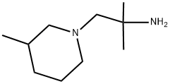 1,1-DIMETHYL-2-(3-METHYL-PIPERIDIN-1-YL)-ETHYLAMINE Struktur