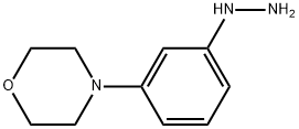 (3-MORPHOLIN-4-YL-PHENYL)-HYDRAZINE Struktur