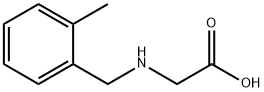 [(2-METHYLBENZYL)AMINO]ACETIC ACID Struktur